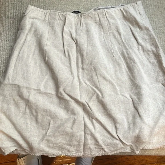 Abercrombie & Fitch Knotted Linen Skirt - Picture 6 of 6